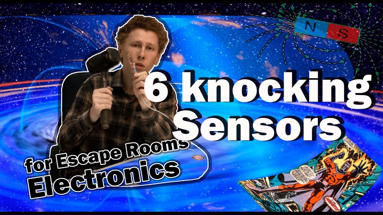 6 Knocking sensors - Electronics for Escape Room