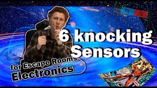 6 Knocking sensors - Electronics for Escape Room