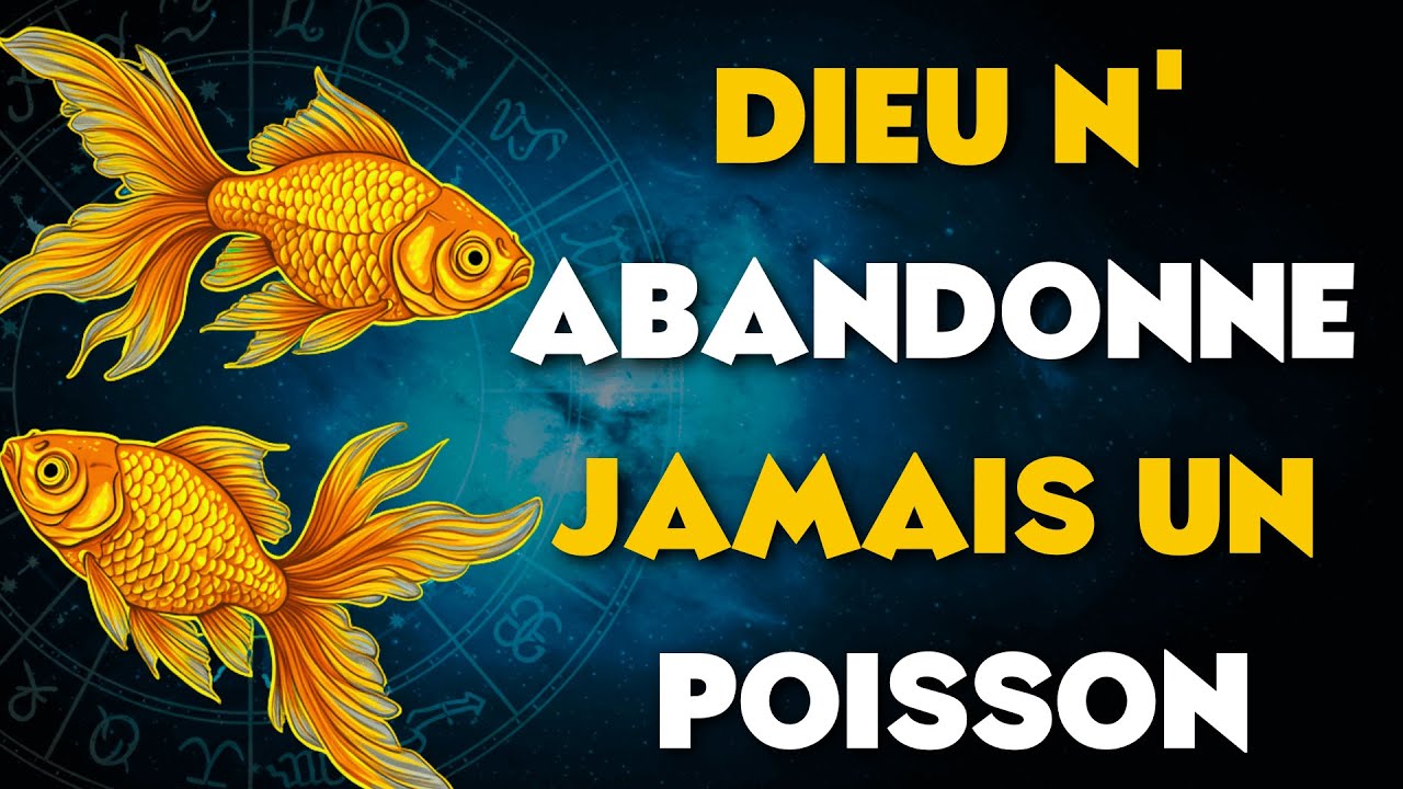 LES 9 RAISONS POUR LESQUELLES DIEU PROTÈGE TOUJOURS LES POISSONS
