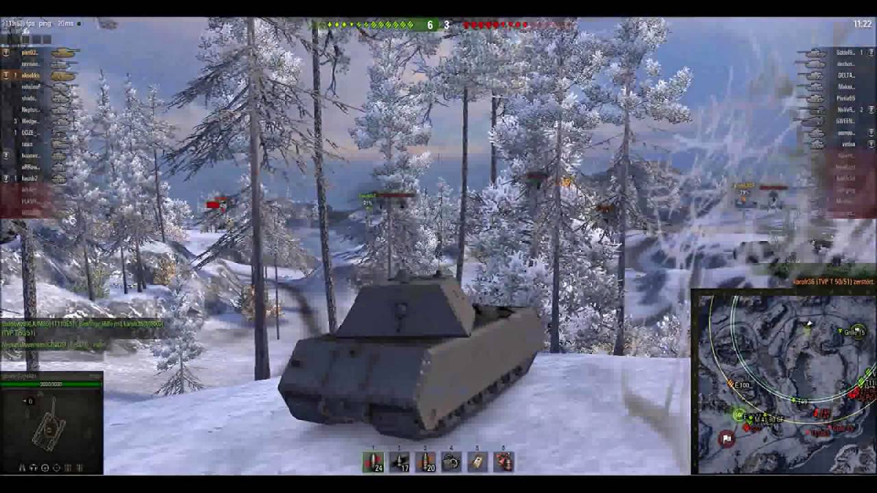 gaming logo MAUS Stronk Base Campen und Snipen ! WORLD of TANKS Wot DEUTSCH Replay Gameplay Lets Play