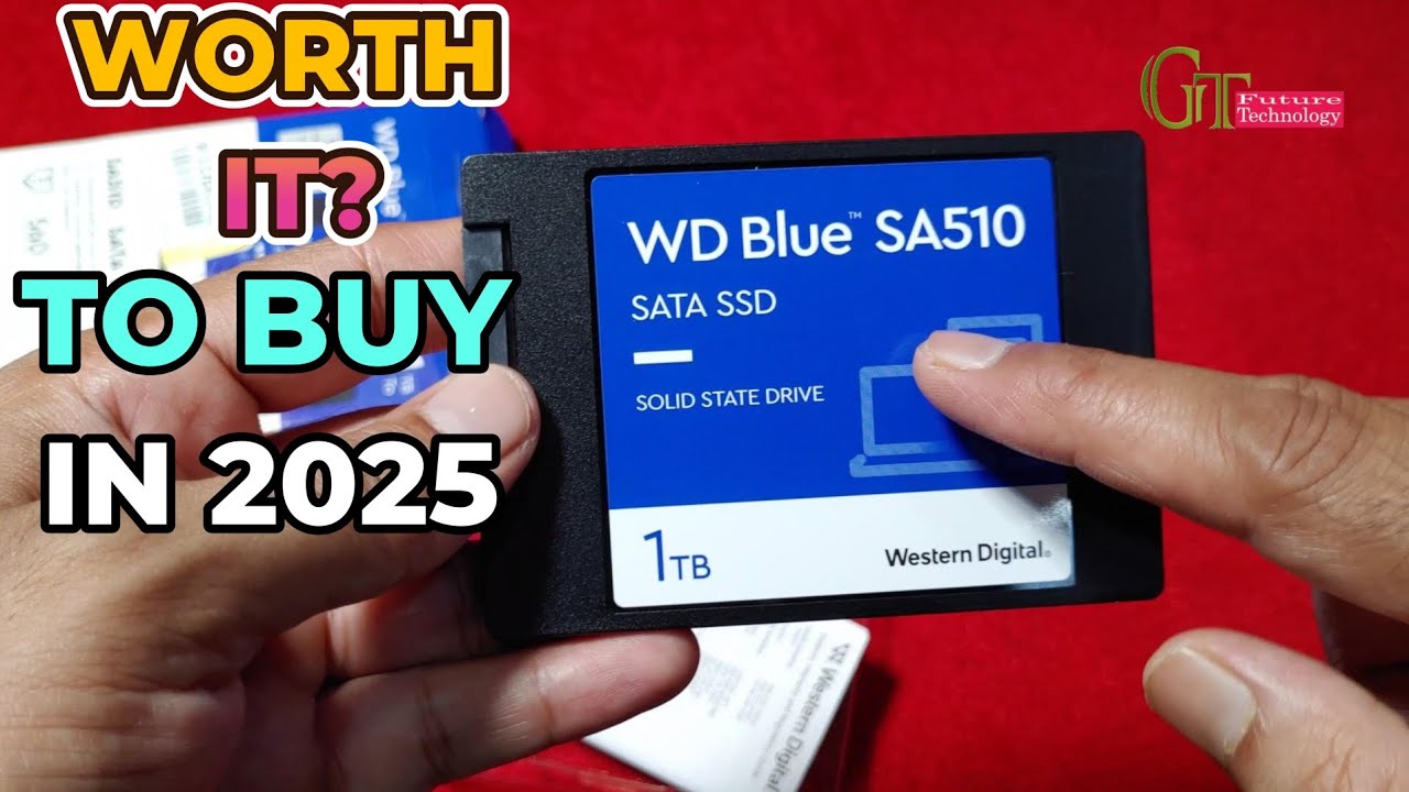 Western Digital WD Blue SA510 SATA 1Tb SSD unboxing | 2.5 Inch 