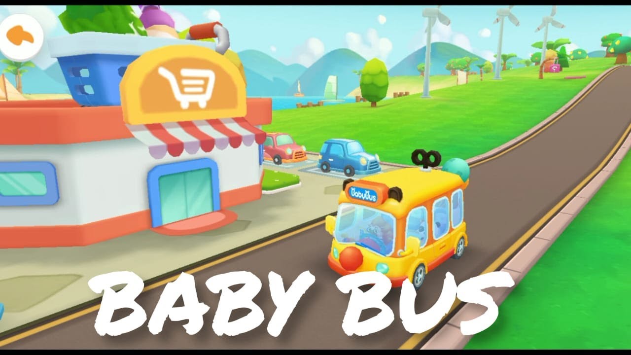 Wheels on the Bus panda Song, Playground Song shopping Kids Songs