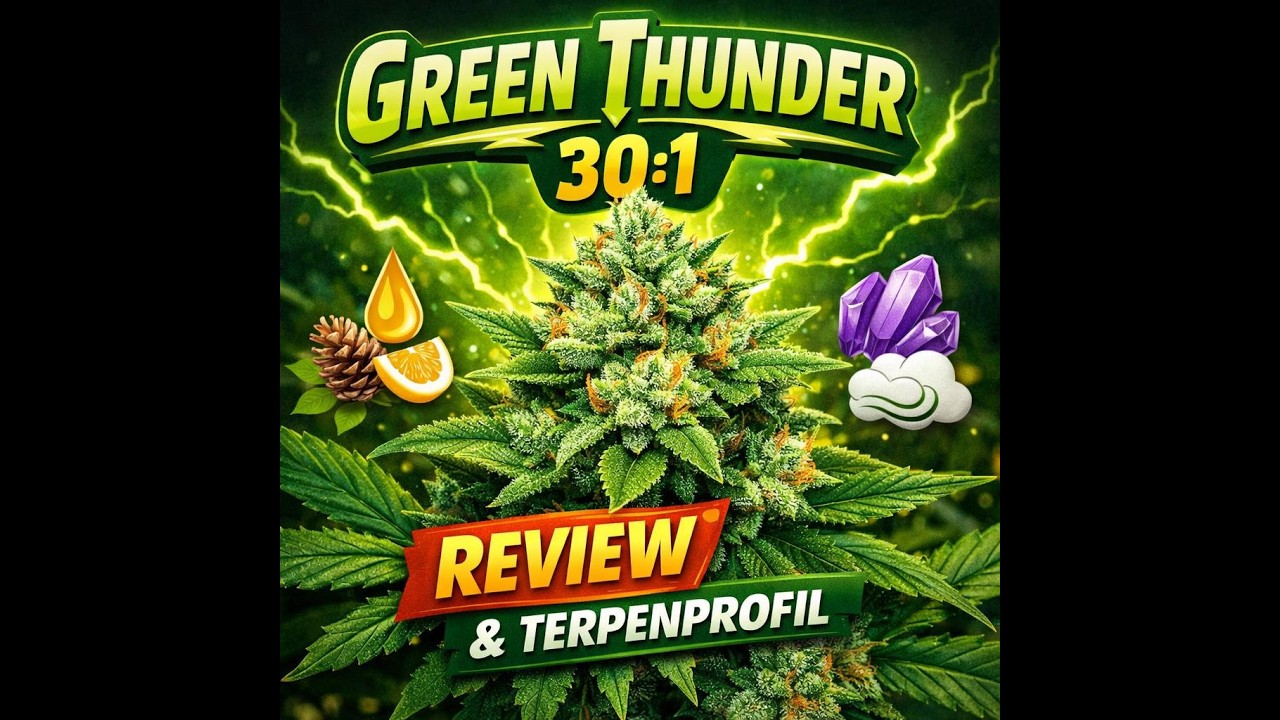 GREEN THUNDER 30/1 Review im Detail | Terpenenprofil, Mikroskop & Vape-Phasen