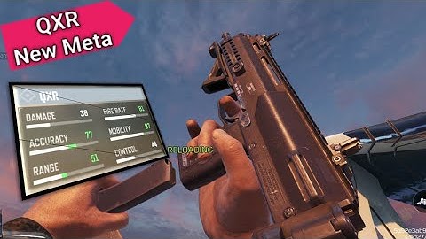 No Recoil + Fast ADS QXR Gunsmith Build: COD Mobile | New Best Close Range SMG