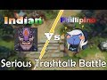 Serious Trashtalk Battle! Dota2 | Indian Vs Philippin | 2018