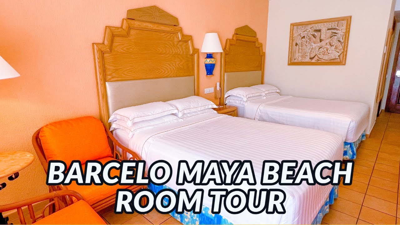 barcelo maya beach room tour