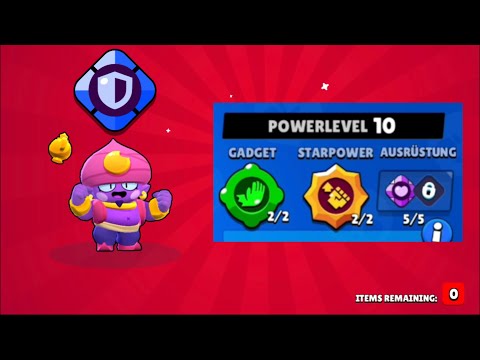 Brawl Stars Gene Power 10 upgrade (Gears Level 3)