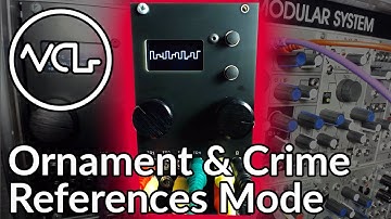 Pitch & BPM Tracking with References Mode in Ornament & Crime