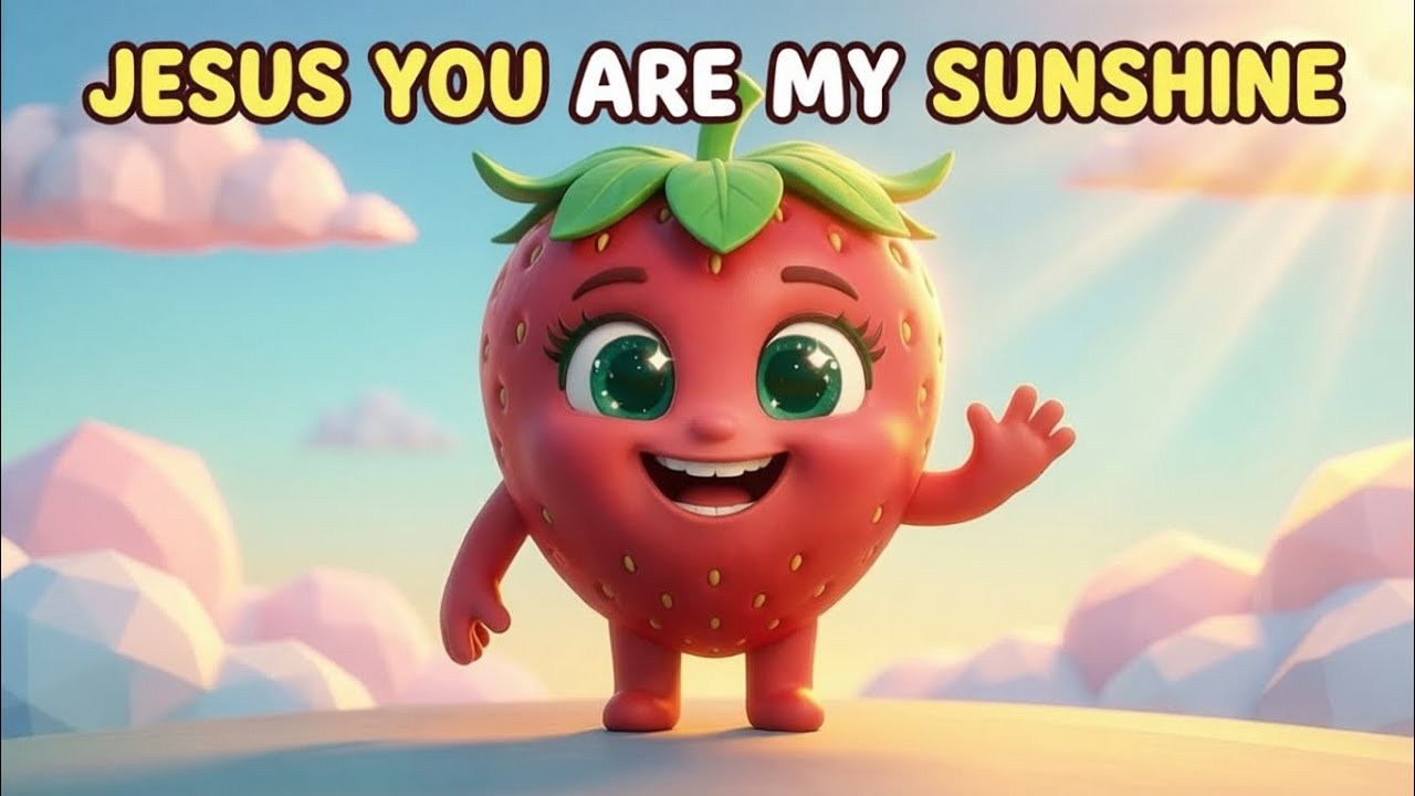 Jesus Is My Sunshine 🌞 | Christian Kids Song | Sunday School Worship