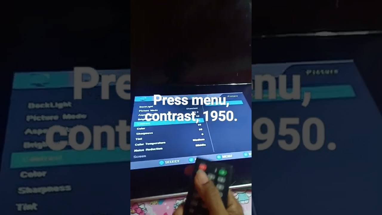 TCL LED TV SERVICE MENU