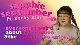 I talked to a bestselling f/f author about the Sapphic September discourse