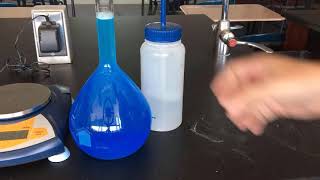 Beer's Law using Copper(II) sulfate pentahydrate