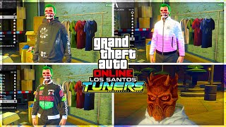 All New Clothing and Masks in the GTA 5 Online Los Santos Tuners DLC screenshot 2