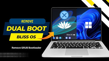 Hoe Bliss OS te verwijderen uit dual boot op Windows | Stap voor stap GRUB Bootloader verwijderen