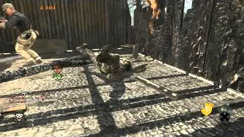 Call Of Duty: Black Ops - Commando Lunge Knife Fail