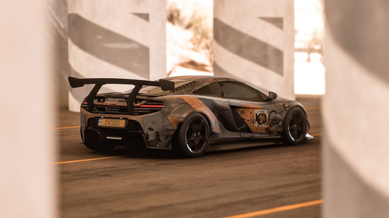 LBWK McLaren 650S Chernobyl Design (4K) - YouTube
