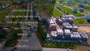Nasaky Garden Shophouse |FIVE STAR ECO CITY MẶT TIỀN ĐƯỜNG ĐINH ĐỨC THIỆNCÁCH CHỢ BÌNH CHÁNH 2.5 KM