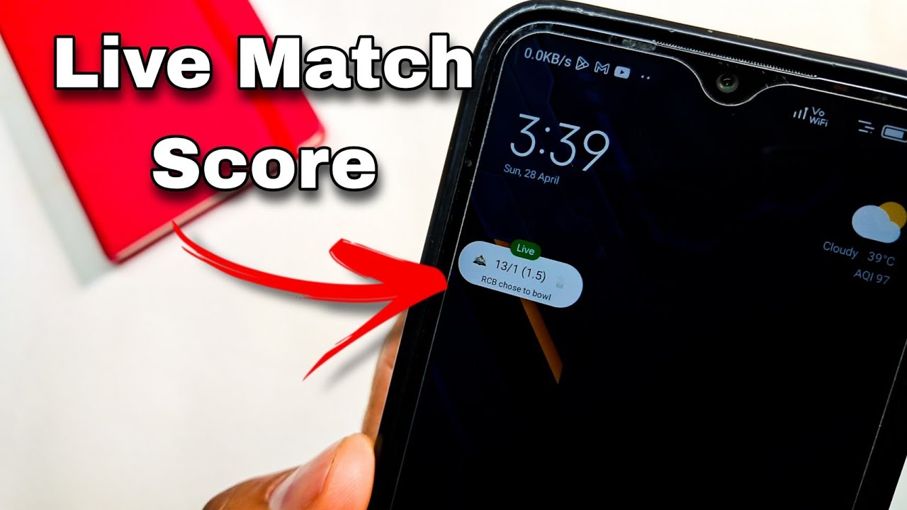How To Pin Any Sports Match Live Score on Android Mobile.