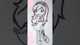 Raspberry Torte Coloring Shorts