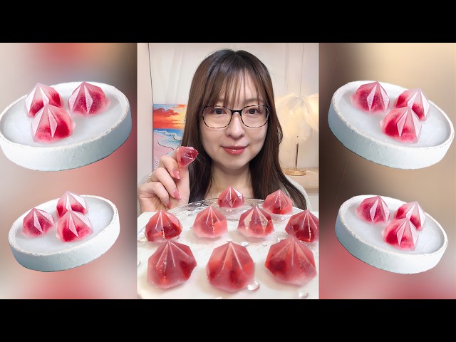 【ASMR】美しすぎるMIOの琥珀糖リピ買いしたので堪能！｜ 咀嚼音/EatingSounds/Mukbang