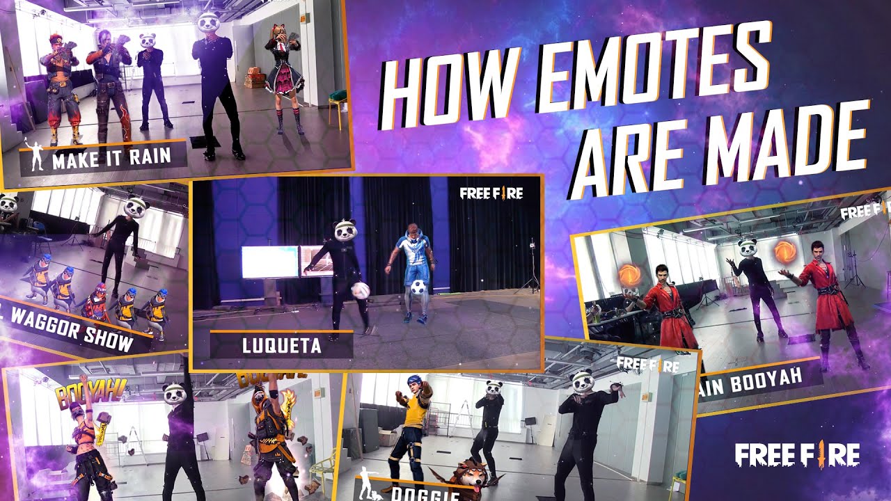 Free Fire Motion Capture - Emote, Character and Pet Animation | Behind The Scenes