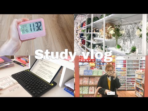 Study vlog/მეცადინეობის ვლოგი: შოპინგი მინისოში, კორეული, ფრანგული, ენების სწავლა, სეირნობა...