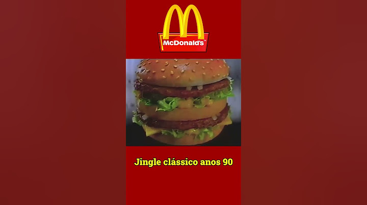 Quem Aí Lembra? Comercial Clássico Do McDonald's Big Mac #mcdonalds #bigmac