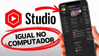 Como Faço para ACESSAR o YouTube Studio PELO CELULAR ( Como acessar o Youtube studio pelo navegador) screenshot 3
