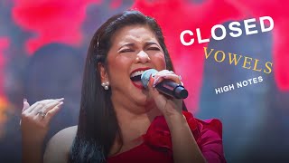 Regine Velasquez - Hitting High Notes With Closed Vowels!