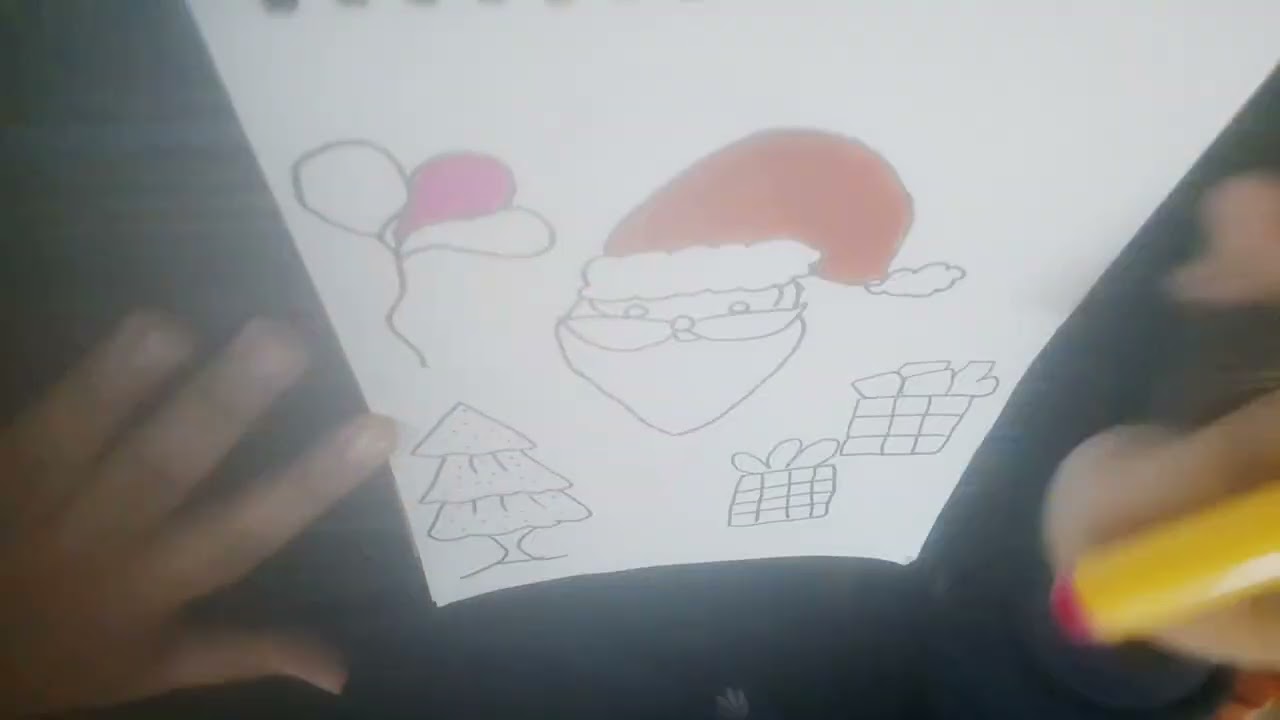 Santa Claus drawing🧑‍🎄#                                        