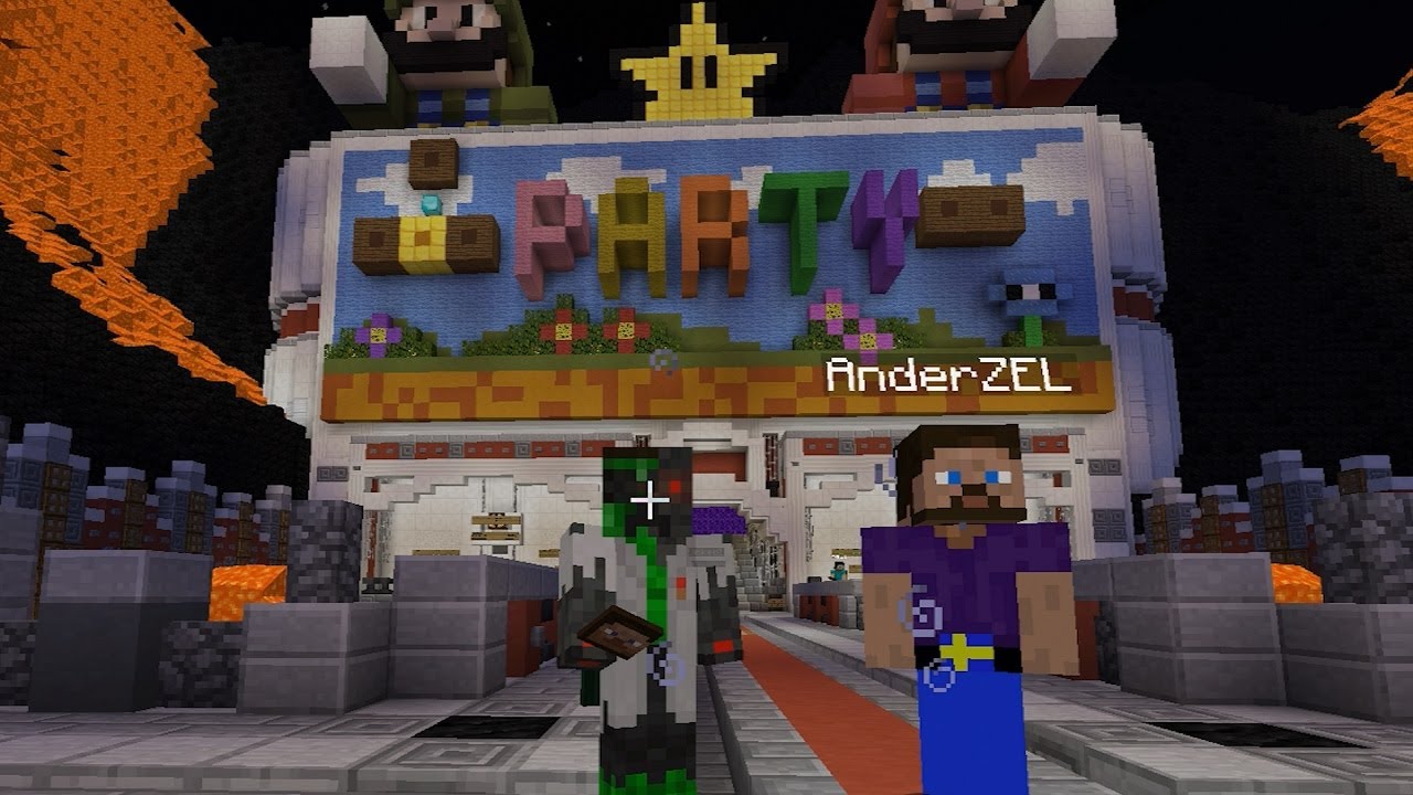 Minecraft Mario Party w/ Team DnA