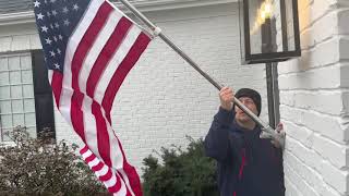 American Flag Kit, Durable and Patriotic - Great for Gardens and Homes