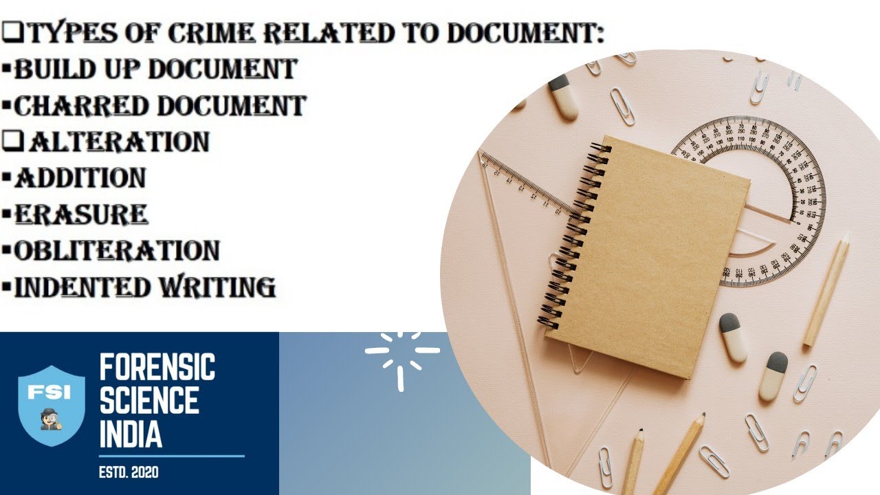 Document Examination 3 Charred document+Indented writing