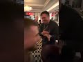 Ilia Topuria casually meeting Oleksandr Usyk on the eve of #UFCWhiteHouse 😮‍💨🏆🥊