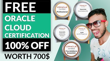 FREE Oracle Certifications Voucher 2025 WORTH 700$ !