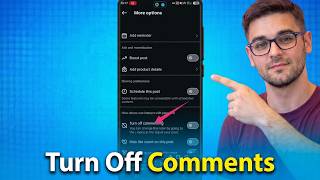 How To Turn Off Comments On A Specific Instagram Post