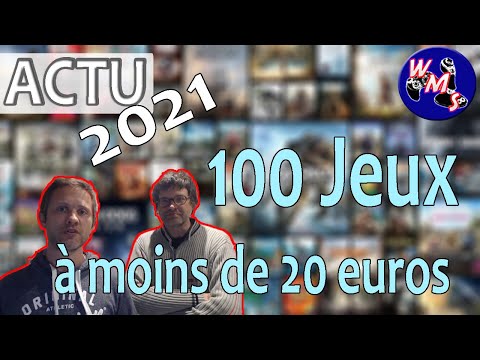 [ACTU] TOP 100 Jeux à moins de 20 € @wms_gaming