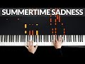 Summertime Sadness - Lana Del Rey | Tutorial of my Piano Version