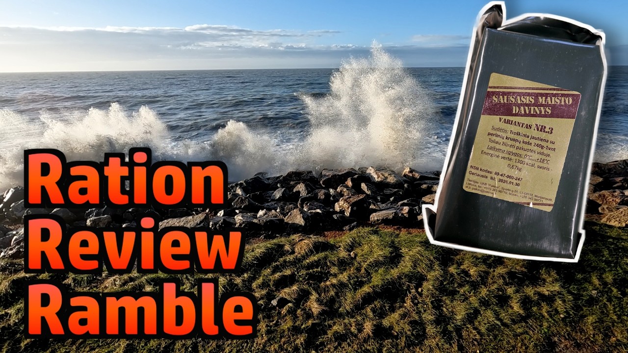 Lithuanian Combat Ration Menu 3 - A Coastal Review Ramble