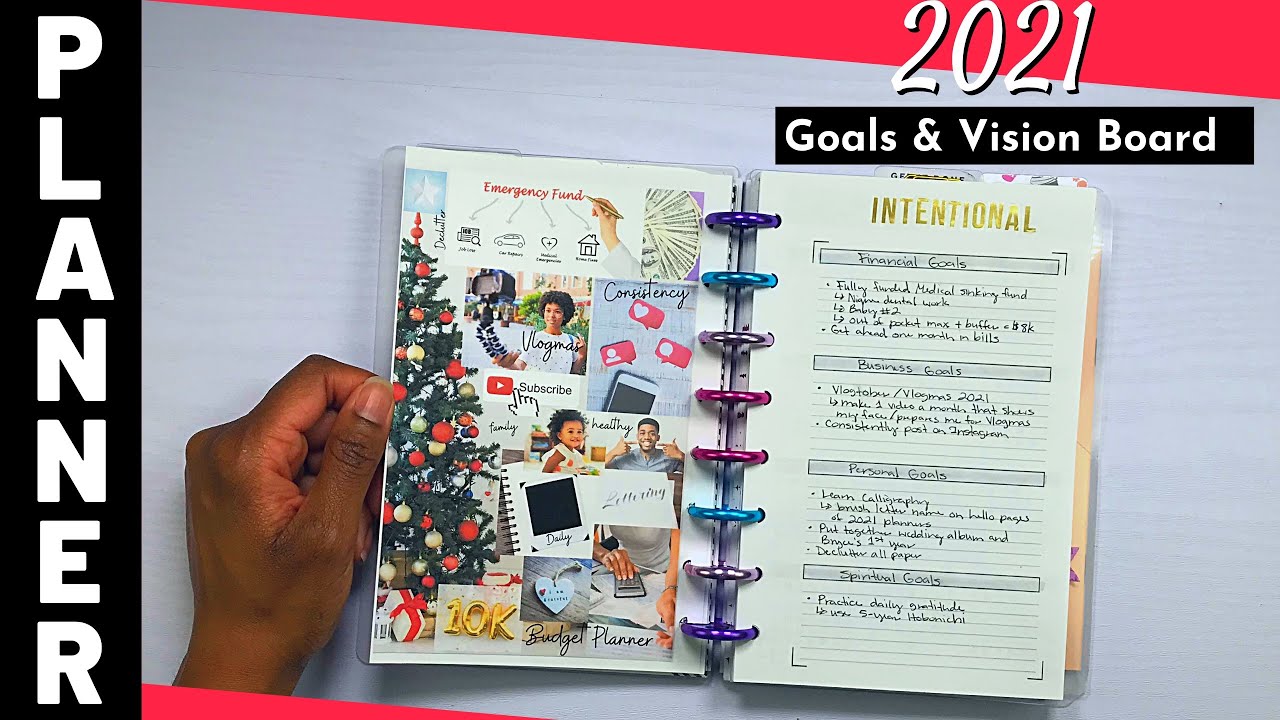 2021 Goals and Vision Board | 2020 Year In Review | *TRIGGER WARNING* | Miscarriage | Randy4short