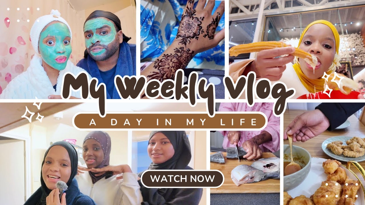 WEEKLY VLOG✨|Night in Southampton🇬🇧|Couple skin care👩‍❤️‍👨|Getting my heenah done💅|Lunch prep🍲
