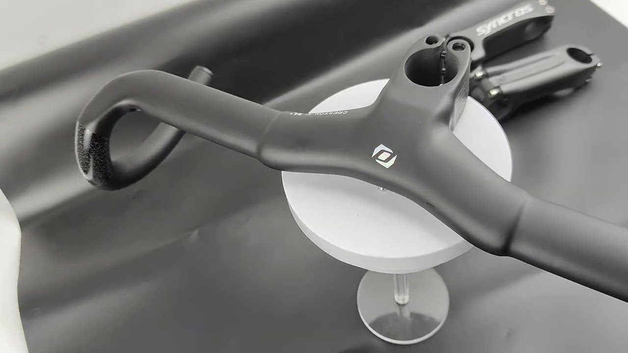 Gravel Road Bike Handlebar Chrome Logo New Version