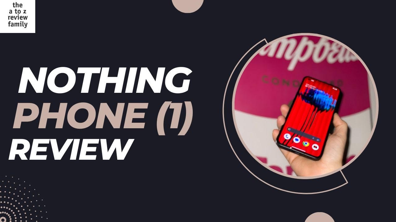 The Nothing Phone 1 Unboxing And First Impressions Youtube 