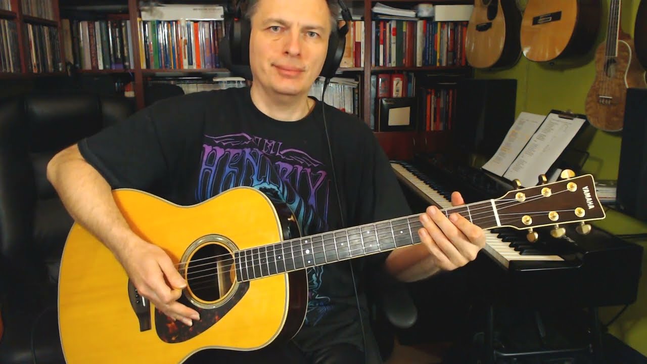 Robin (The Hooded Man) by Clannad acoustic cover - Yamaha LL6