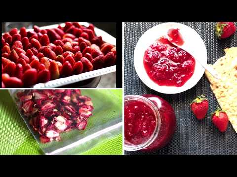 4 خيارات لذيذة لحفظ الفراولة