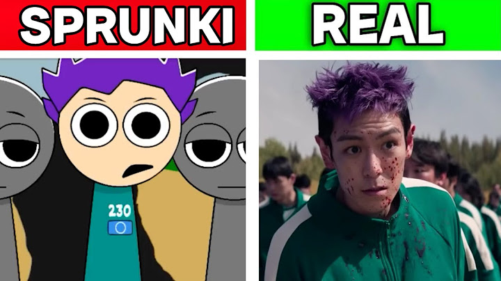 Incredibox Sprunki But Squidki Game In REAL LIFE