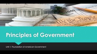 Principles of Government