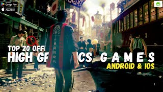 20 Best OFFLINE Games For Android 2025 High Graphics | No Internet Needed