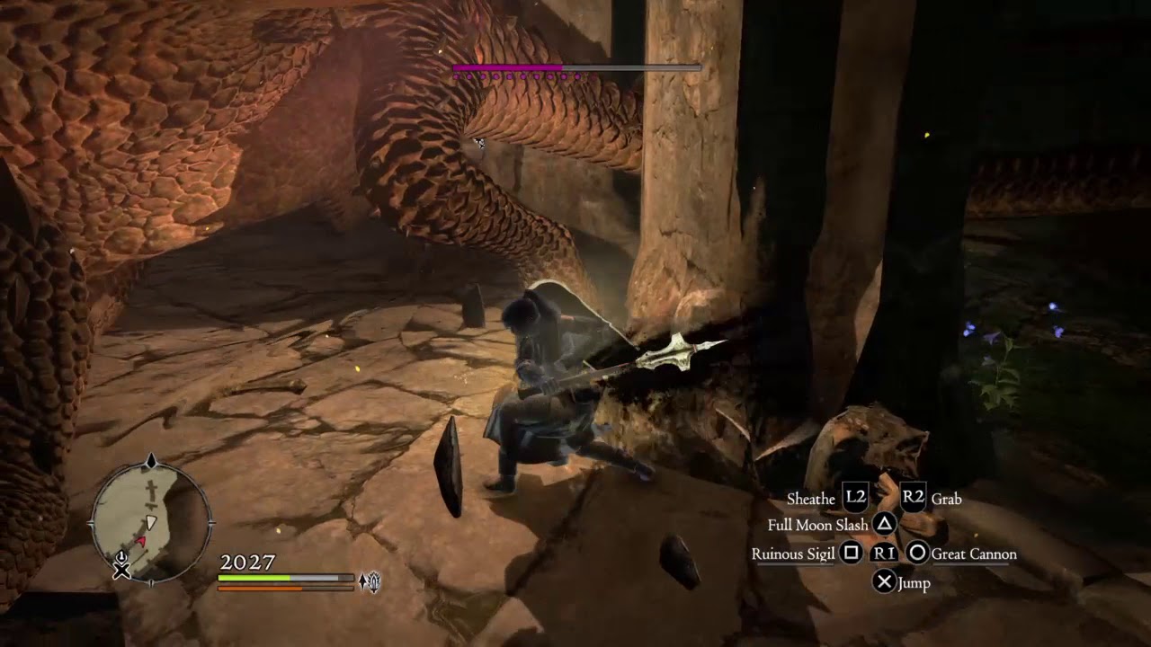 Dragon's Dogma Fullmoon Slash spam