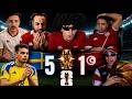 Suède vs Tunisie 5-1 | Goals Reaction #إقالة_اللموشي
